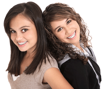 Models with braces Mendlik Orthodontics in Omaha, Fremont, and Columbus, NE